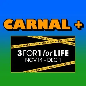 Your Ultimate Black Friday Pass to Carnal Plus – 3 Months for the Price of 1! Gay Porn