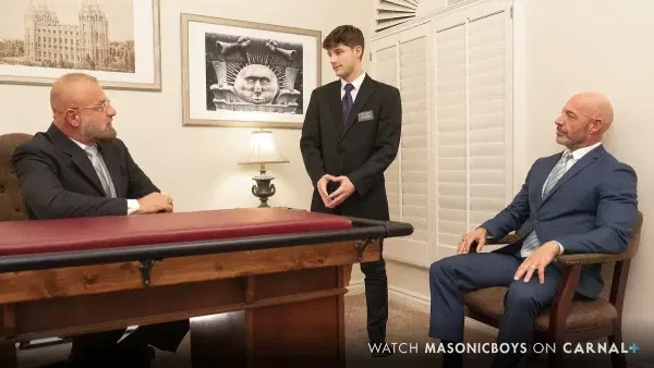 Ace Banner & Dex Devall Share Felix Kamp Gay Porn