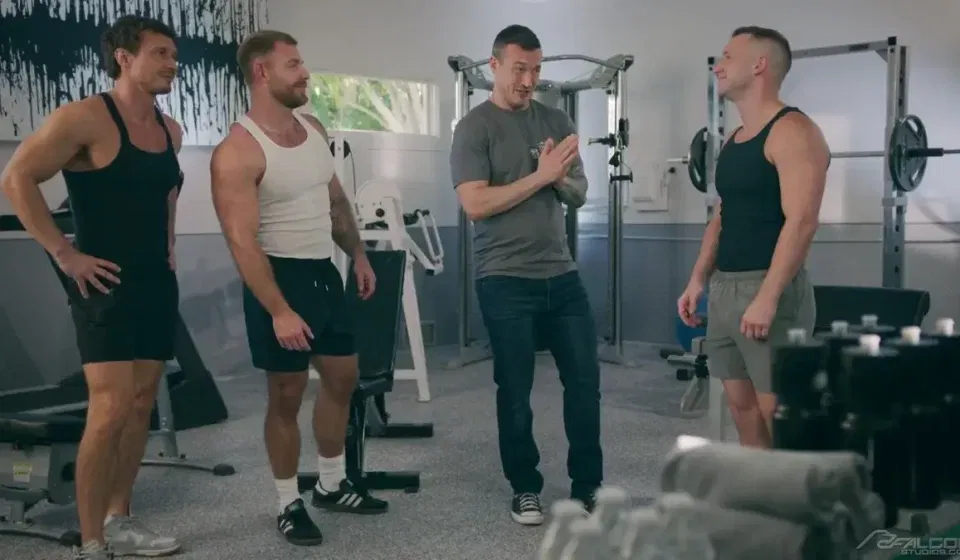 Bred & Breakfast - Push It Inn: Alex Kof, Miles Fallon, & Scott Braun Gay Porn