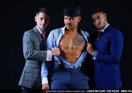 Capo Dei Capi – The Pizzo: Tom Storm, Trevor Harris, & Vincent Grey Capo Dei Capi - The Pizzo: Tom Storm, Trevor Harris, & Vincent Grey Gay Porn 9