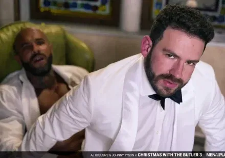 Christmas With The Butler: AJ Xclusive & Johnny Tyson Christmas With The Butler: AJ Xclusive & Johnny Tyson Gay Porn