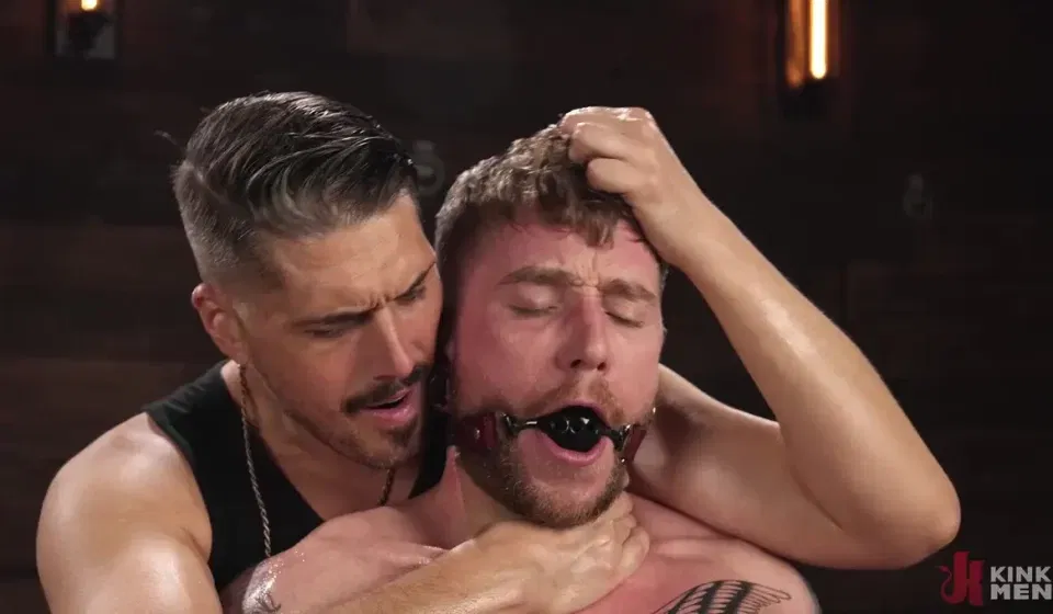 Colt Spence Gets Edged By WoodxBound Gay Porn 1