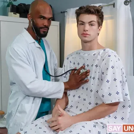 Doctor Boe Jack Ryan Treats Oliver Carter With His Dick Gay Porn