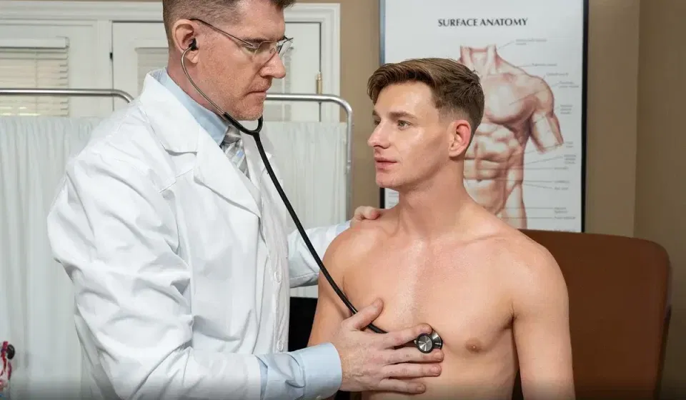 Doctor Legrand Wolf's Exams, Patient 1: John Jai Gay Porn