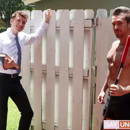 Elder Caden Dior Bottoms For Jace Starr at Missionary Boys Gay Porn