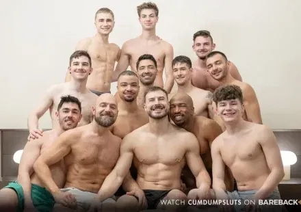 Felix Trainors First Orgy For Cum Dump Sluts Gay Porn