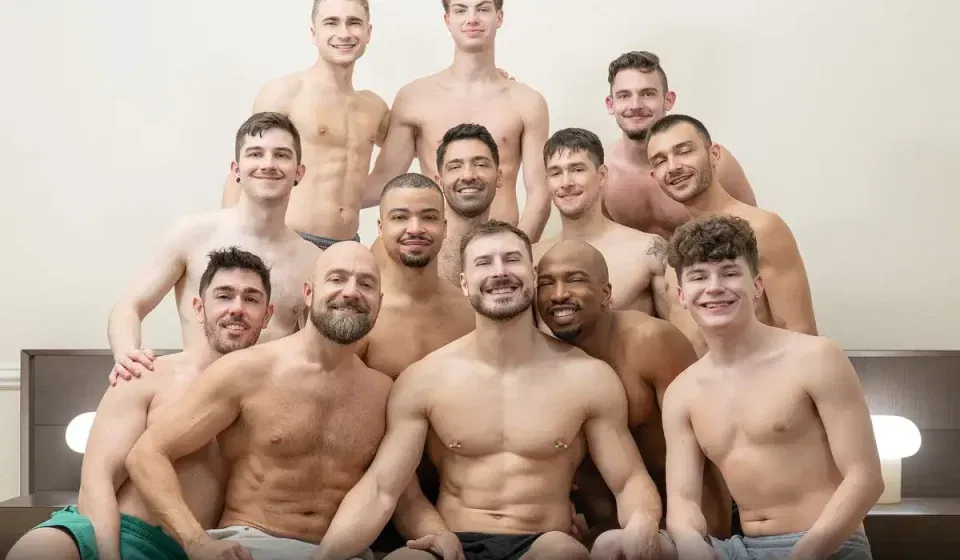 Felix Trainors First Orgy For Cum Dump Sluts Gay Porn