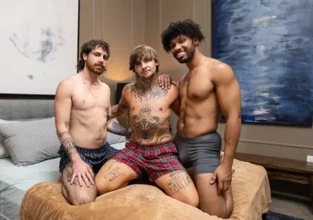 Merry Fuckers: Austin Spears, Aiden Dean, & Tony Genius Merry Fuckers: Austin Spear, Aiden Dean, & Tony Genius Gay Porn