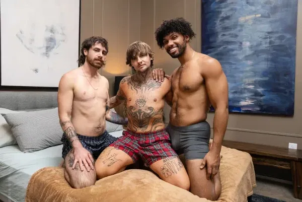 Merry Fuckers: Austin Spear, Aiden Dean, & Tony Genius Gay Porn Merry Fuckers: Austin Spear, Aiden Dean, & Tony Genius Gay Porn