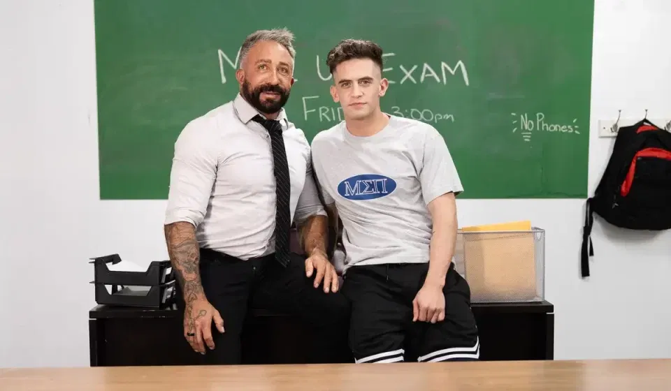 Professor Ken Rock Bangs Trevor Brooks Gay Porn