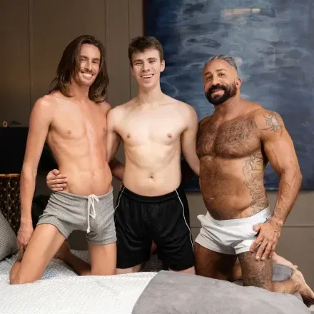 Sextra: Ken Rock, Adam Awbride, & Sawyer Dixon Sextra: Ken Rock, Adam Awbride, & Sawyer Dixon Gay Porn