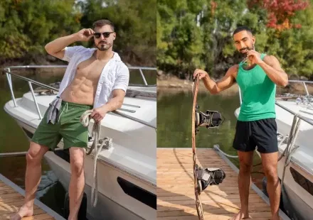 Shore Things: Ali Rush & Felix Trainor Gay Porn