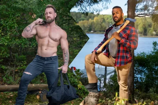 Shore Things: Jericho James & Adam Lee Gay Porn