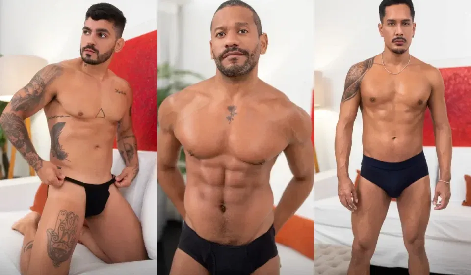 Vitor Alves Is In Bottoms Heaven With Joshua Mateo & Jhon Felipe Gay Porn