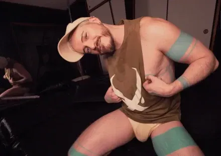 Anani: Axel Abysse vs The Biggets Dildo Gay Porn