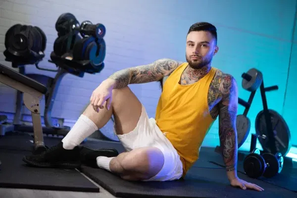 Chad Dorado & Marcus McNeill In Fur Play Gay Porn