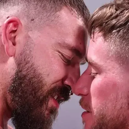 Colt Spence & Kinkoer Ignite a Fisting Inferno in Backyard Blaze Gay Porn