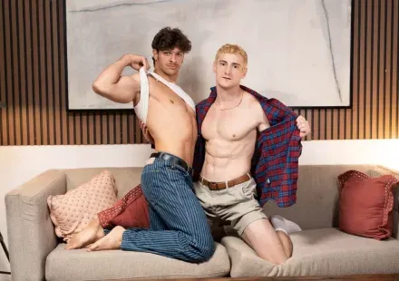 Don't Miss Tommy Parker & Mu In MENs Can't Wait To Cum! Gay Porn