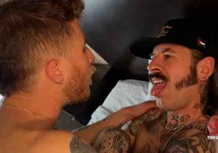 Jack Darling and the Tatted Fag's Intense Bareback Session For TIM Gay Porn