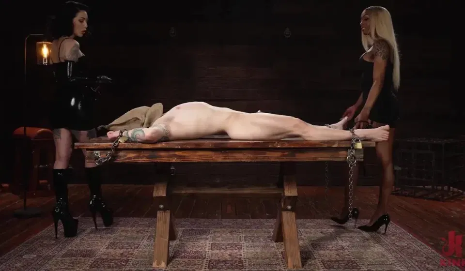 Leilani Li, Arson Leigh, and Baxxx In Unforgettable BDSM Trans Domination Gay Porn