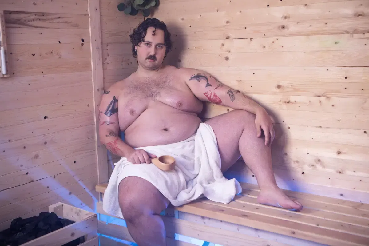 MEN Presents: Thick & Sweaty With Marcus McNeil & Thick Angel Gay Porn 5