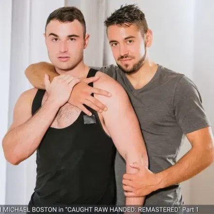 Michael Boston Uses Dante Colle’s Big Member Gay Porn