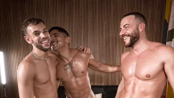 Nicola Veneziano & Tommy Dreams Double Bang Lucas Mancinni On Tim Tales Gay Porn