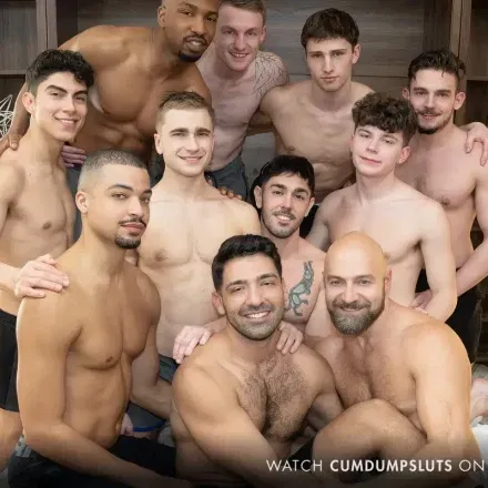 Rogelio Fierce & Nico Coopa Lead an Unforgettable Cum Dump Orgy on Bareback Plus Gay Porn