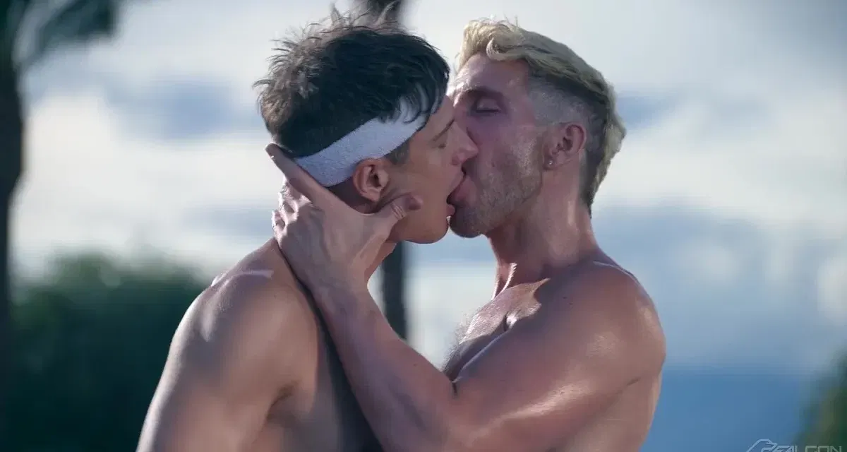 Ace Your Fantasy: Ryan Orion & Dio Ferrero's Sweaty Tennis Court Clash Gay Porn