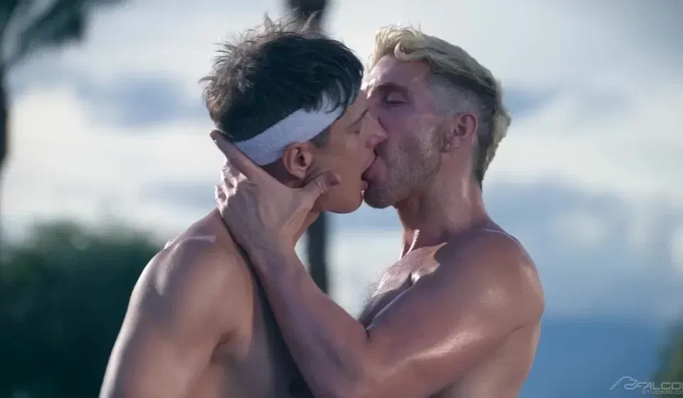 Ace Your Fantasy: Ryan Orion & Dio Ferrero's Sweaty Tennis Court Clash Gay Porn