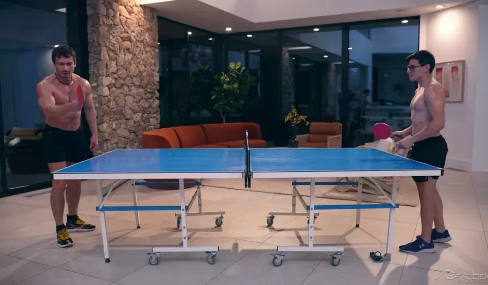 Alex Kof vs. Alex Gonz in Sensual Sports Seduction 🏓 Gay Porn