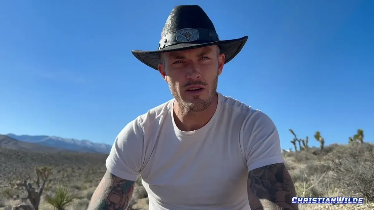 Caught by a Cowboy: Christian Wilde's Wild Ranch Justice Gay Porn 2