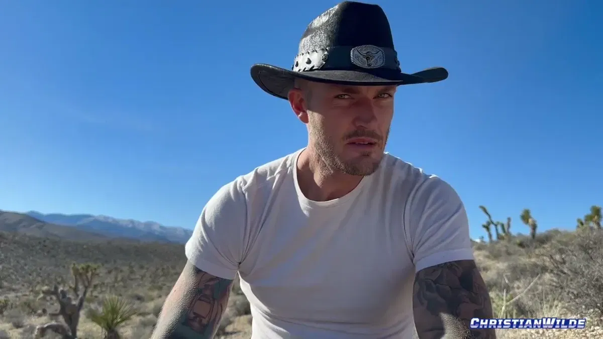Caught by a Cowboy: Christian Wilde's Wild Ranch Justice Gay Porn 3