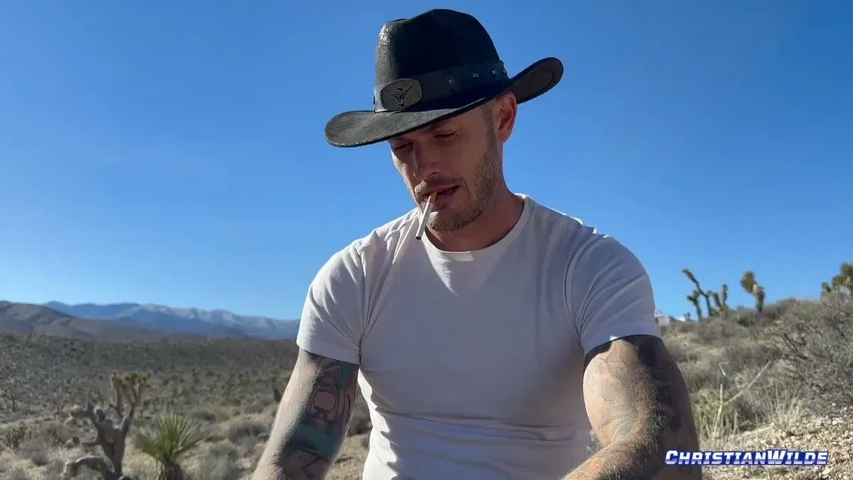 Caught by a Cowboy: Christian Wilde's Wild Ranch Justice Gay Porn 4