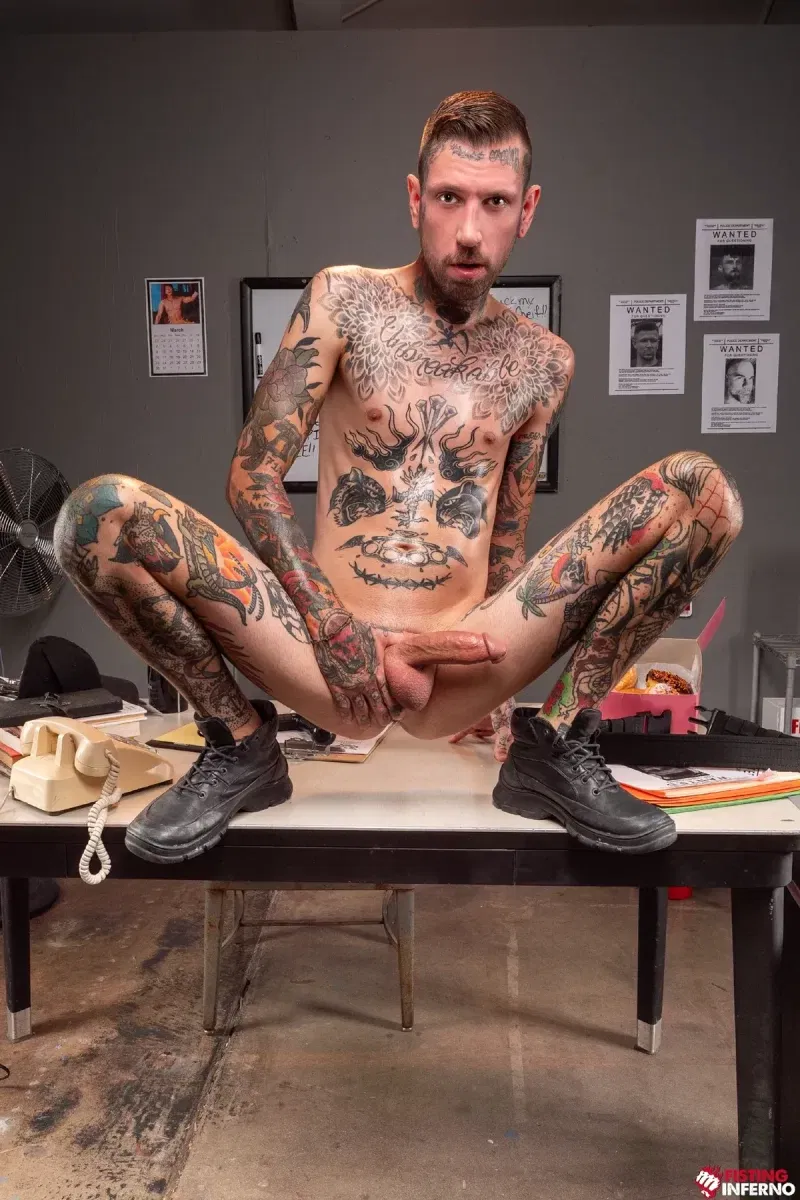 Cavity Search: Ryan Sebastian "Searches" Matt Coven's Hole Gay Porn 3