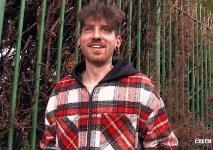 Czech Hunter 825: The Hot College Guy From the Balkans Gay Porn