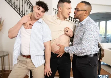 Flip This Queen: Dillon Diaz, Michael Boston & Derek Kage’s Masnion 3-Way Flip This Queen: Dillon Diaz, Michael Boston & Derek Kage's Masnion 3-Way Gay Porn