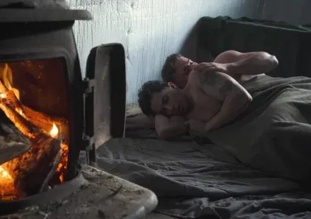 From Naked Sword: Antino, DesFeux, Desir & Vanni Indulge In Bareback Time Travel Gay Porn