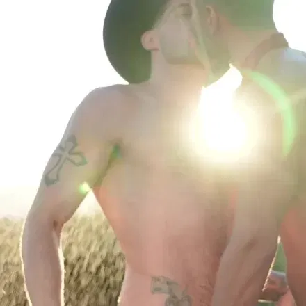 Lee Sparks and Ty Roderick Get Wrangled in Bareback Ranch Ride Gay Porn