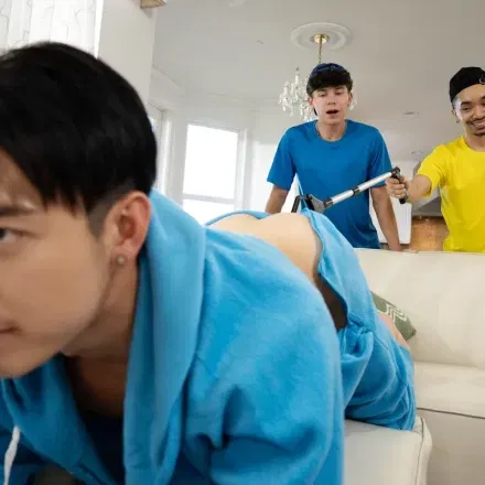 Oomfie Betrayal: Drake Von Pumps Titus Low as Stepbro Watches Oomfie Betrayal: Drake Von Pumps Titus Low as Stepbro Watches Gay Porn