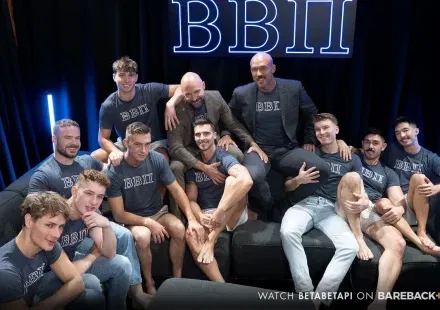 Perks of Brotherhood: Jaxx Cody Meets Adam Snow & Rocky Steer's Frat Gang Gay Porn