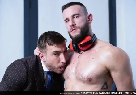 Ready To Fly: Mika Ayden's Hardcore Suit Sex With Ridick Gay Porn