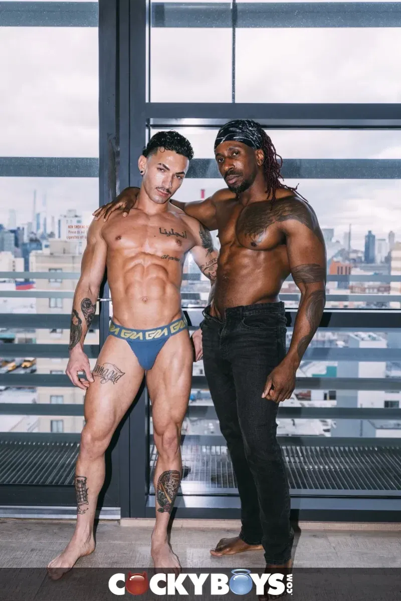 Siren Santiago & Max Konnor’s Hotel Hookup: A Fantasy of Submission & Raw Power Gay Porn 2