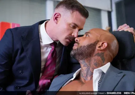 The Shameless Office Seduction: Adam Tyrant and AJ Xclusive's Debauchery Gay Porn