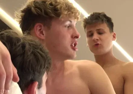 The Ultimate Double Penetration: Adam Liotta, Josh Mendes & Armand Lemoine Gay Porn