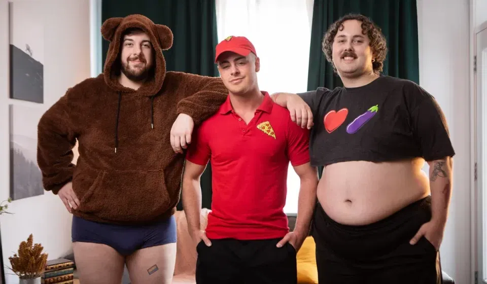 Thick Angel & Brody Summers: A Sausage-Fueled Session with Cole Black Gay Porn 7