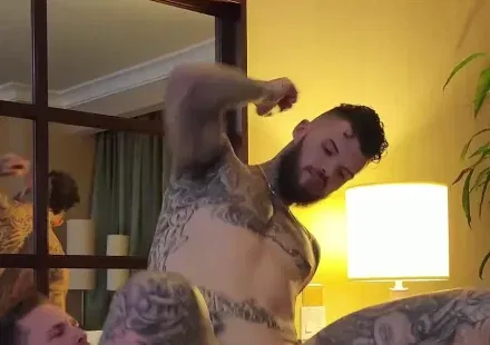 When Andrew Delta & Hatler Gurius Collide, Sparks Fly Gay Porn